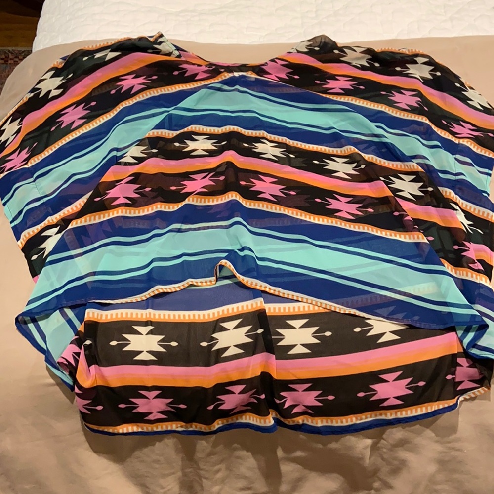Show Me Your Mumu Aztec tunic